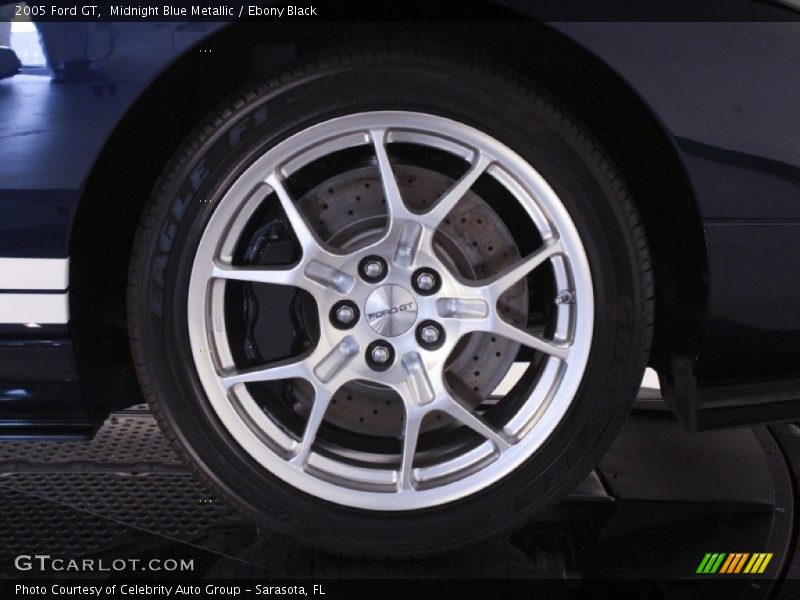 Midnight Blue Metallic / Ebony Black 2005 Ford GT
