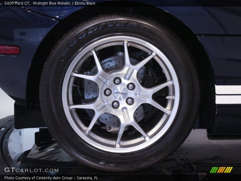 Midnight Blue Metallic / Ebony Black 2005 Ford GT