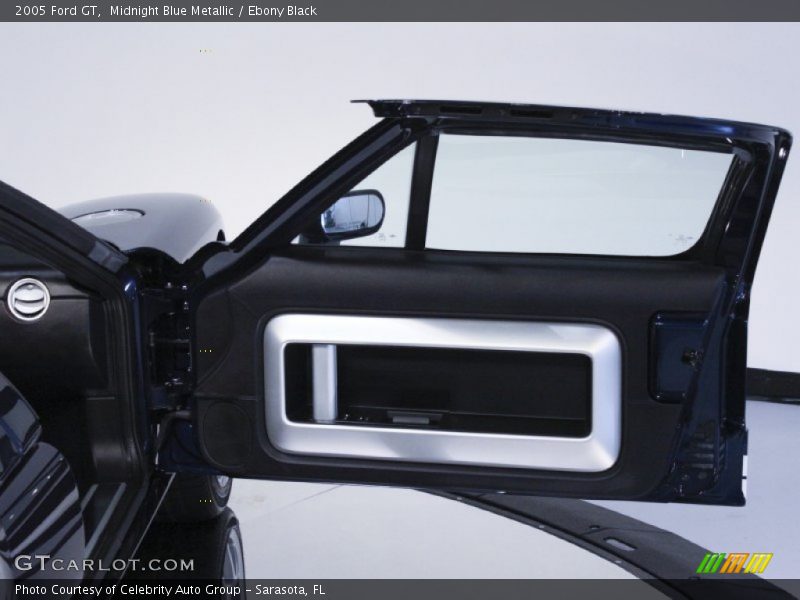 Midnight Blue Metallic / Ebony Black 2005 Ford GT