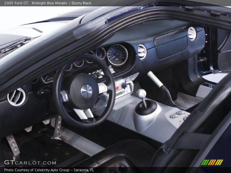 Midnight Blue Metallic / Ebony Black 2005 Ford GT
