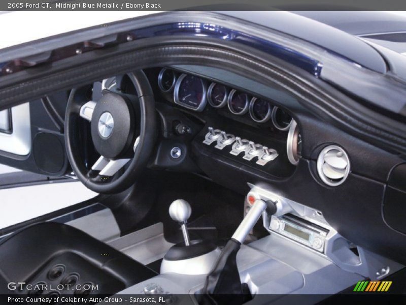 Midnight Blue Metallic / Ebony Black 2005 Ford GT