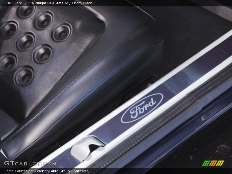 Midnight Blue Metallic / Ebony Black 2005 Ford GT