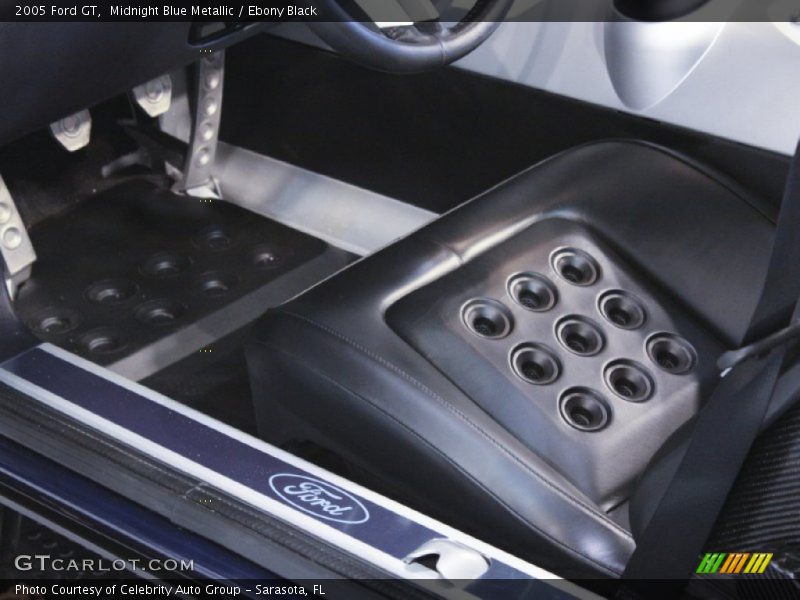 Midnight Blue Metallic / Ebony Black 2005 Ford GT