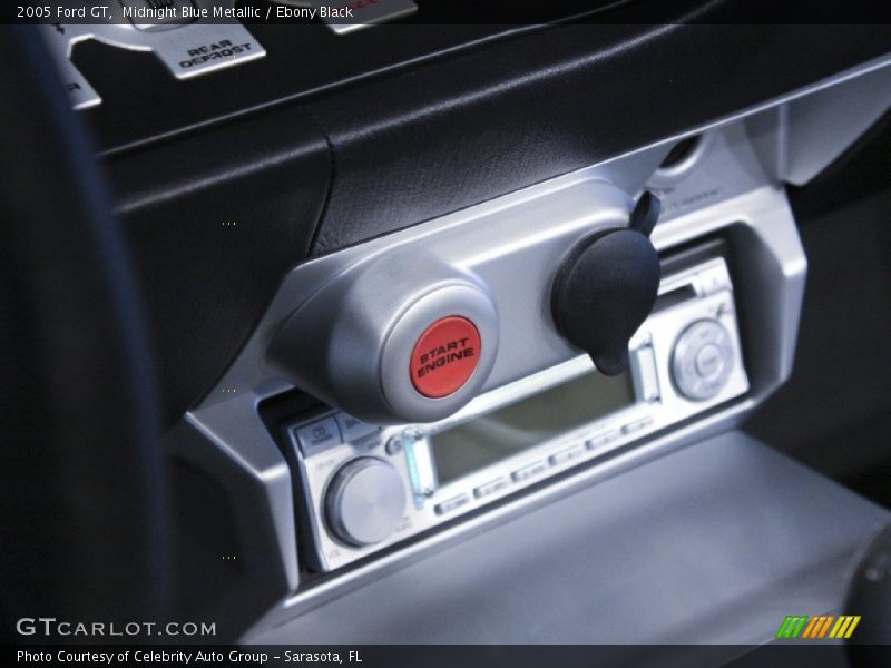 Midnight Blue Metallic / Ebony Black 2005 Ford GT