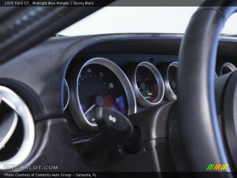 Midnight Blue Metallic / Ebony Black 2005 Ford GT