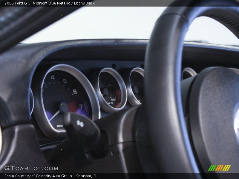 Midnight Blue Metallic / Ebony Black 2005 Ford GT