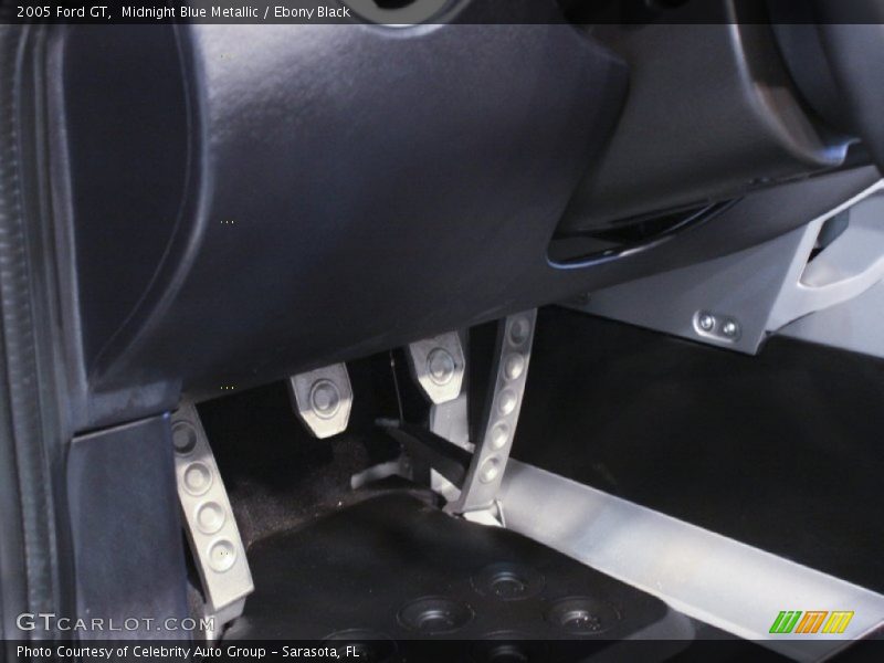 Midnight Blue Metallic / Ebony Black 2005 Ford GT