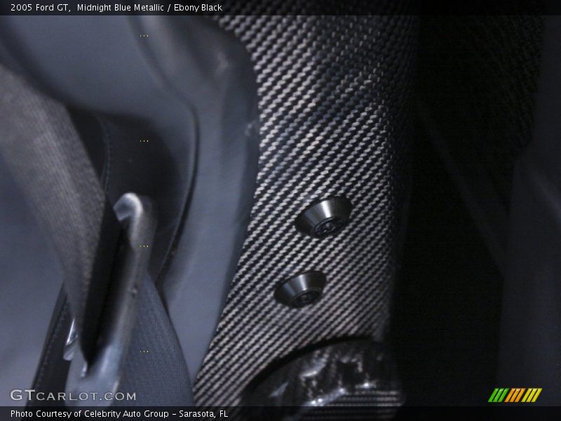 Midnight Blue Metallic / Ebony Black 2005 Ford GT