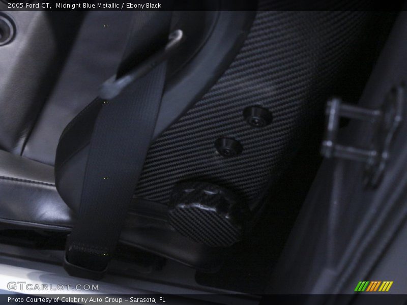 Midnight Blue Metallic / Ebony Black 2005 Ford GT