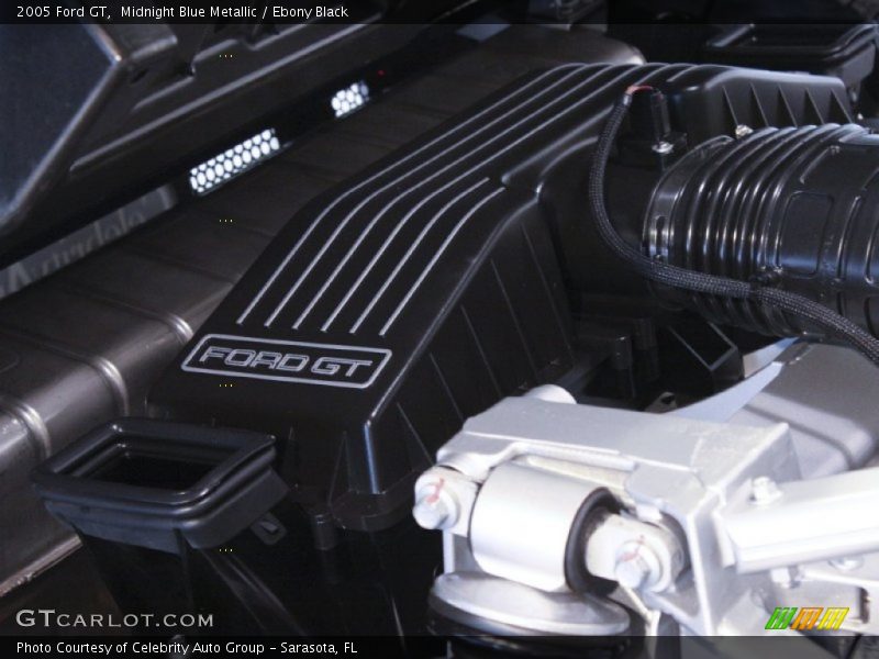 Midnight Blue Metallic / Ebony Black 2005 Ford GT