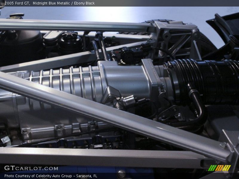 Midnight Blue Metallic / Ebony Black 2005 Ford GT