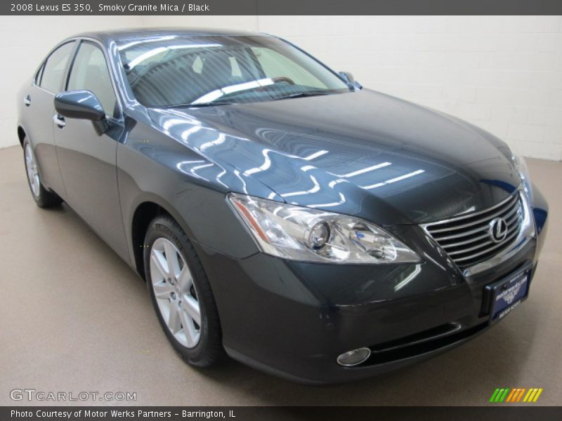Smoky Granite Mica / Black 2008 Lexus ES 350