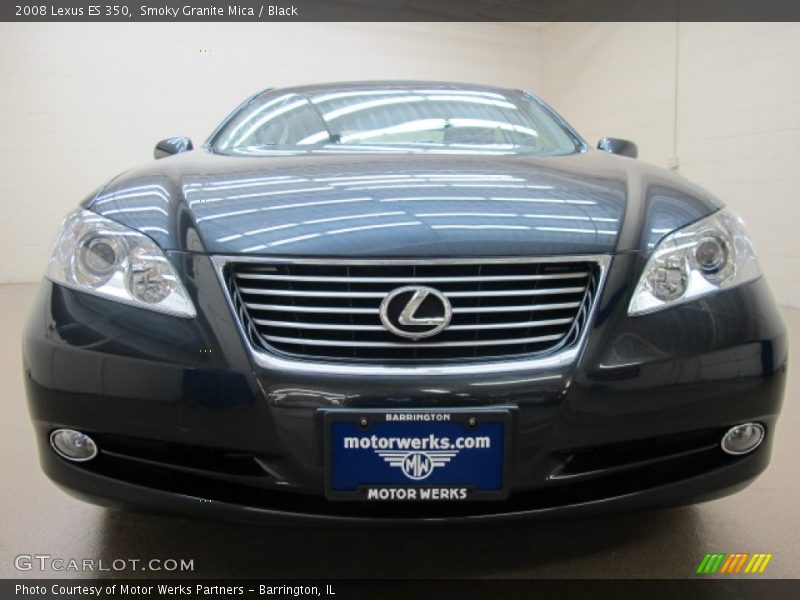 Smoky Granite Mica / Black 2008 Lexus ES 350