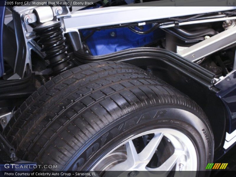 Midnight Blue Metallic / Ebony Black 2005 Ford GT