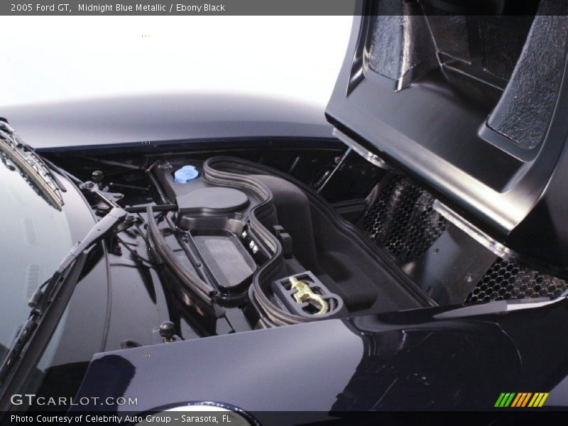 Midnight Blue Metallic / Ebony Black 2005 Ford GT