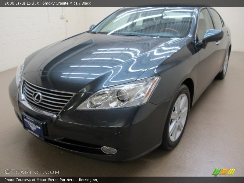 Smoky Granite Mica / Black 2008 Lexus ES 350