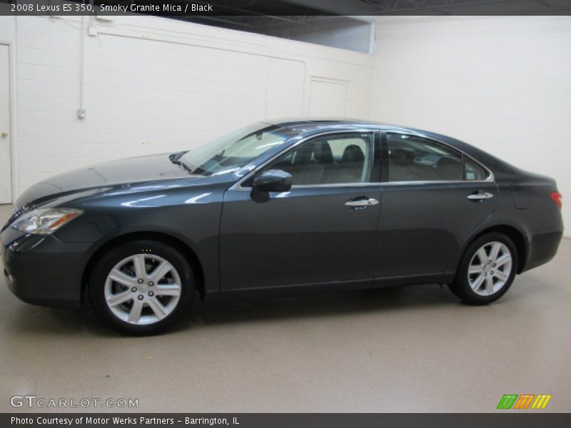 Smoky Granite Mica / Black 2008 Lexus ES 350