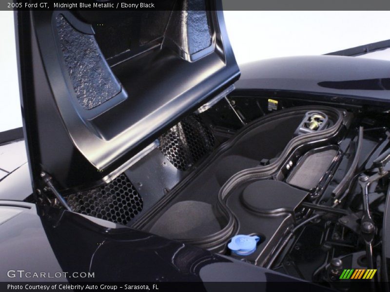 Midnight Blue Metallic / Ebony Black 2005 Ford GT