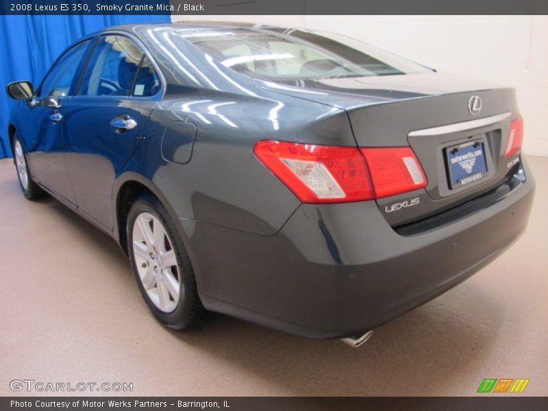 Smoky Granite Mica / Black 2008 Lexus ES 350