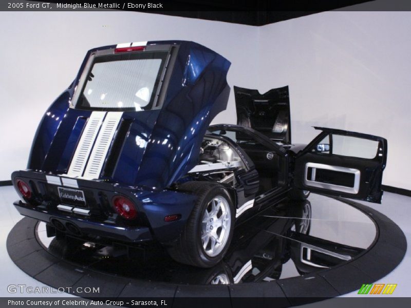 Midnight Blue Metallic / Ebony Black 2005 Ford GT