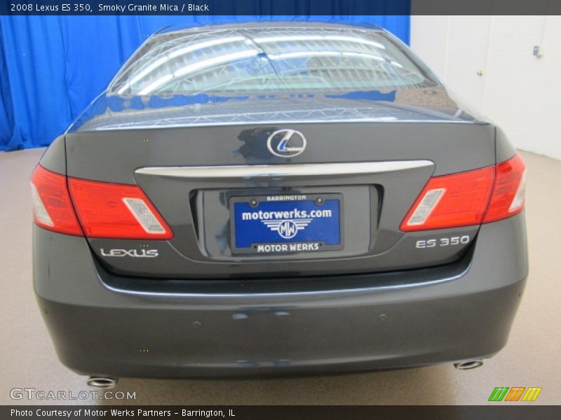 Smoky Granite Mica / Black 2008 Lexus ES 350