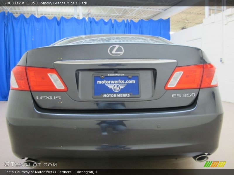 Smoky Granite Mica / Black 2008 Lexus ES 350