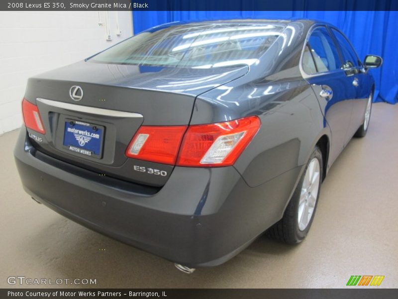 Smoky Granite Mica / Black 2008 Lexus ES 350
