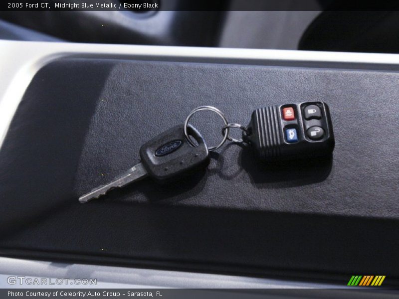 Midnight Blue Metallic / Ebony Black 2005 Ford GT