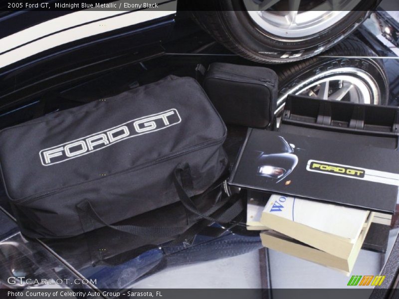 Midnight Blue Metallic / Ebony Black 2005 Ford GT