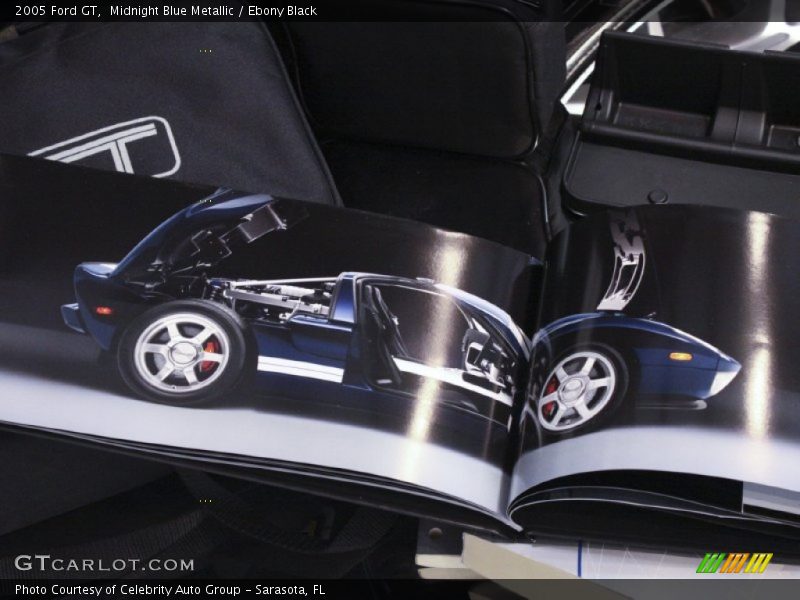 Midnight Blue Metallic / Ebony Black 2005 Ford GT