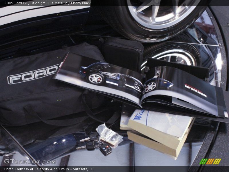 Midnight Blue Metallic / Ebony Black 2005 Ford GT