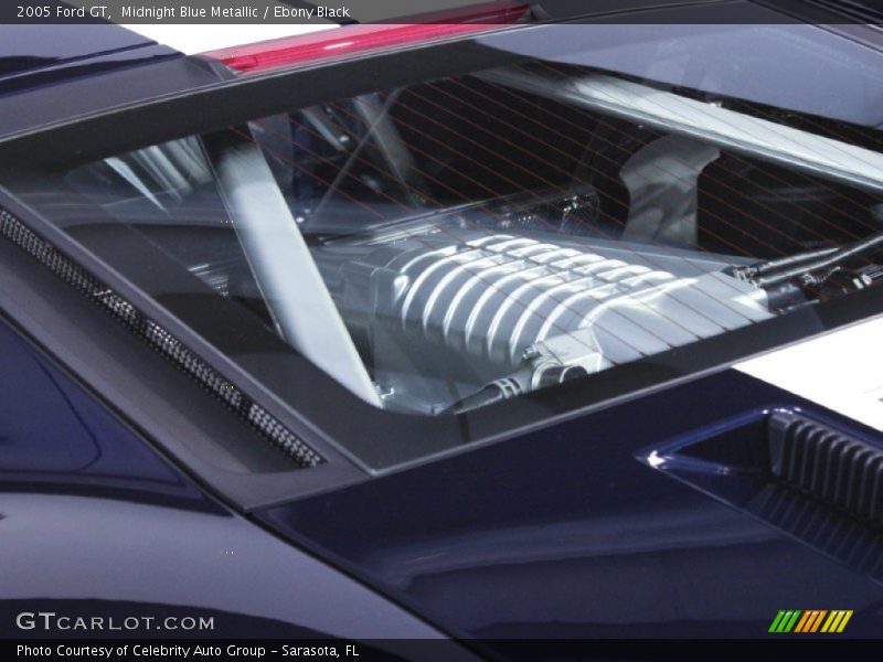 Midnight Blue Metallic / Ebony Black 2005 Ford GT