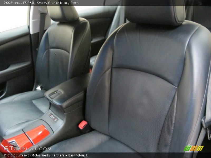 Smoky Granite Mica / Black 2008 Lexus ES 350