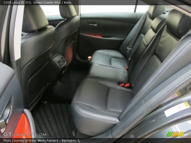 Smoky Granite Mica / Black 2008 Lexus ES 350