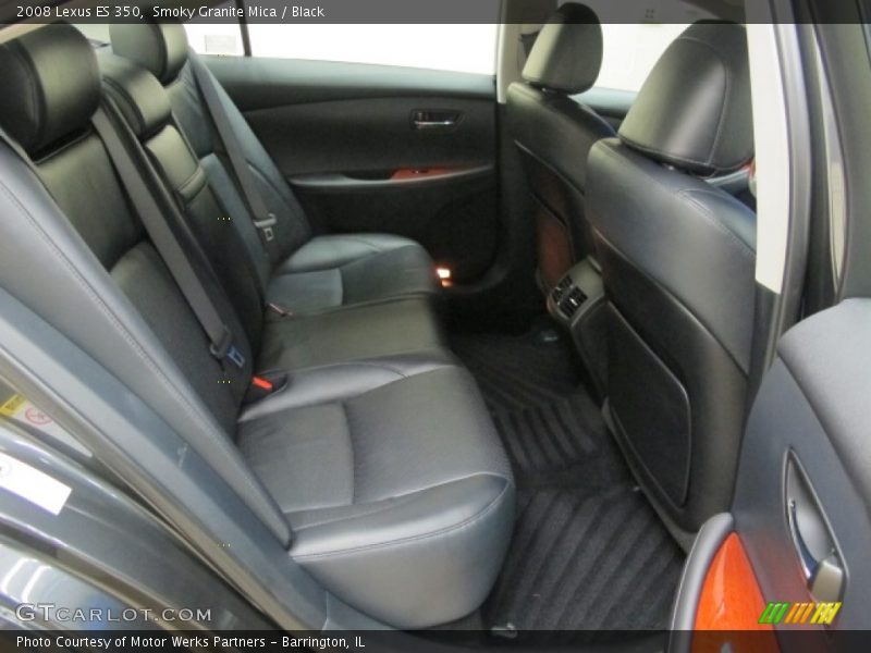 Smoky Granite Mica / Black 2008 Lexus ES 350