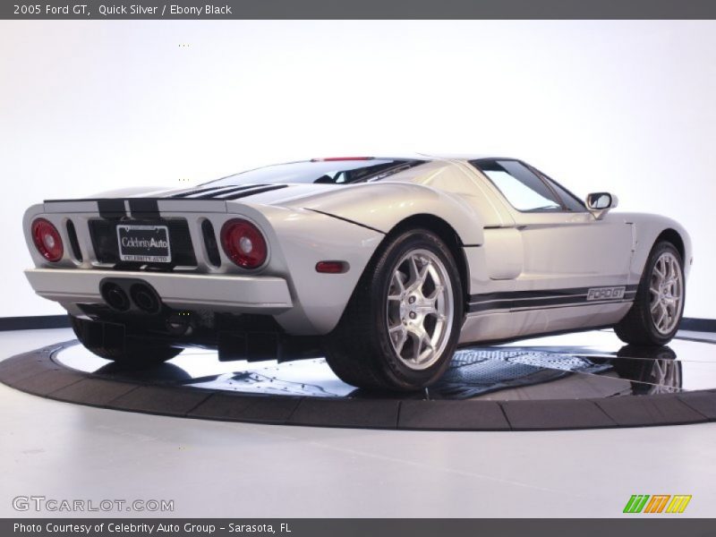 Quick Silver / Ebony Black 2005 Ford GT