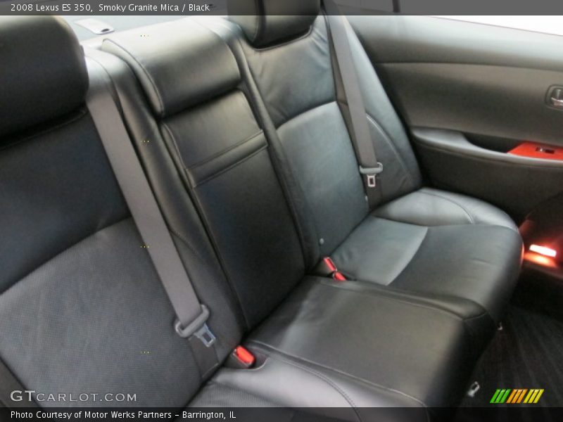 Smoky Granite Mica / Black 2008 Lexus ES 350
