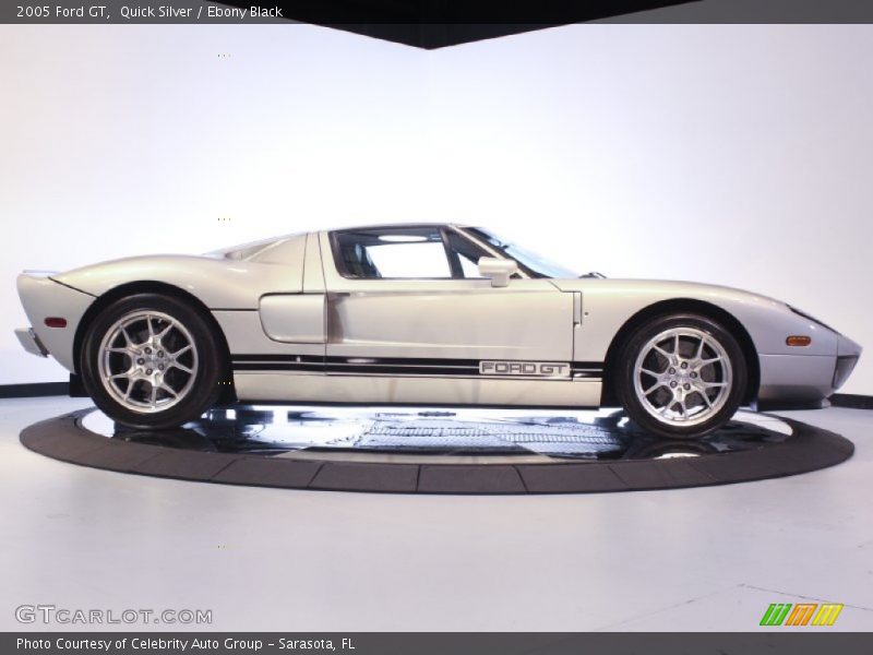Quick Silver / Ebony Black 2005 Ford GT