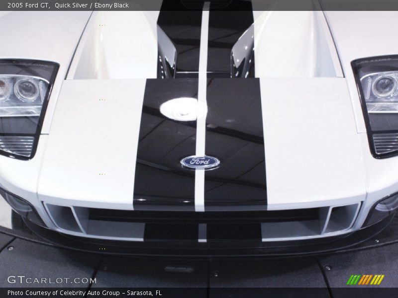 Quick Silver / Ebony Black 2005 Ford GT