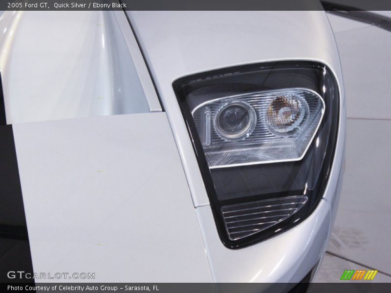 Quick Silver / Ebony Black 2005 Ford GT