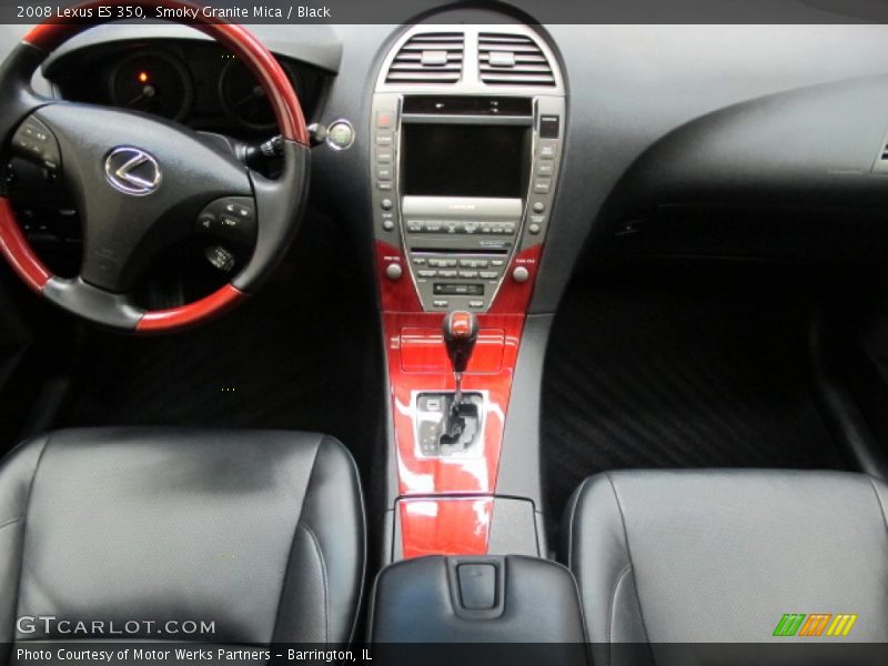 Smoky Granite Mica / Black 2008 Lexus ES 350