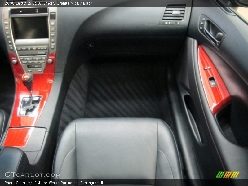 Smoky Granite Mica / Black 2008 Lexus ES 350