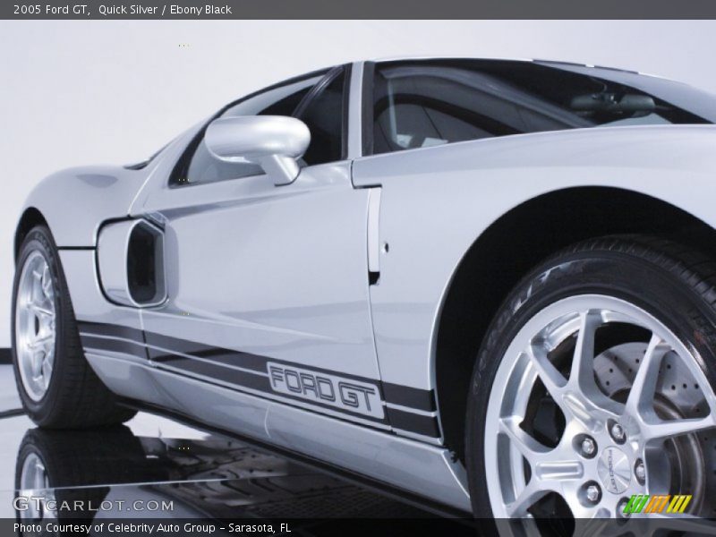 Quick Silver / Ebony Black 2005 Ford GT