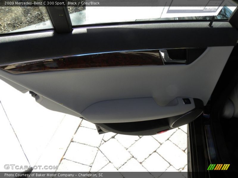 Black / Grey/Black 2009 Mercedes-Benz C 300 Sport
