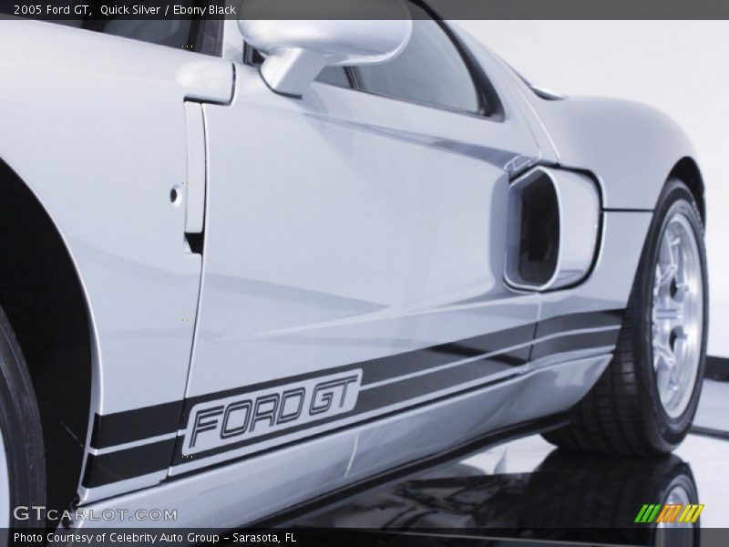 Quick Silver / Ebony Black 2005 Ford GT