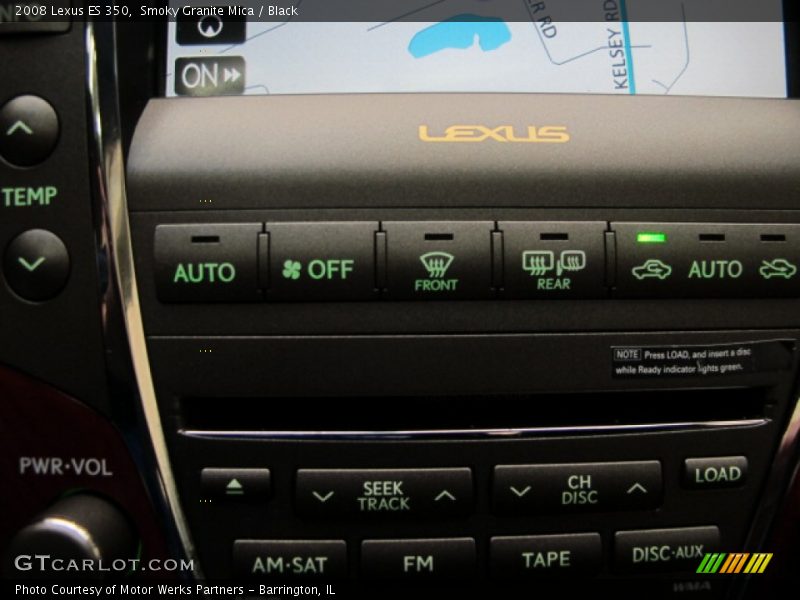 Smoky Granite Mica / Black 2008 Lexus ES 350