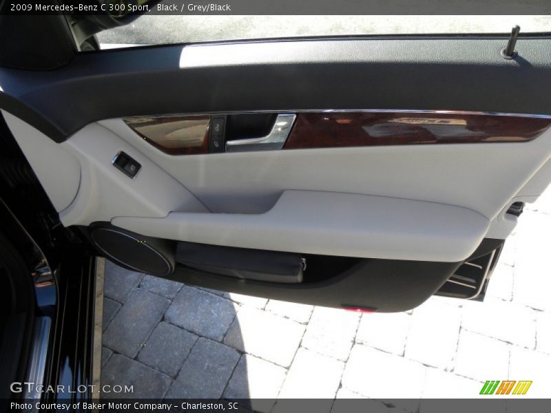 Black / Grey/Black 2009 Mercedes-Benz C 300 Sport