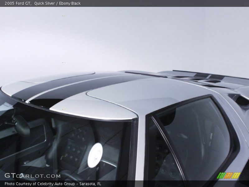 Quick Silver / Ebony Black 2005 Ford GT