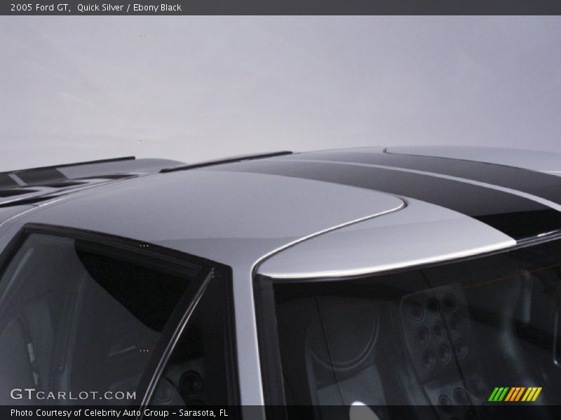 Quick Silver / Ebony Black 2005 Ford GT