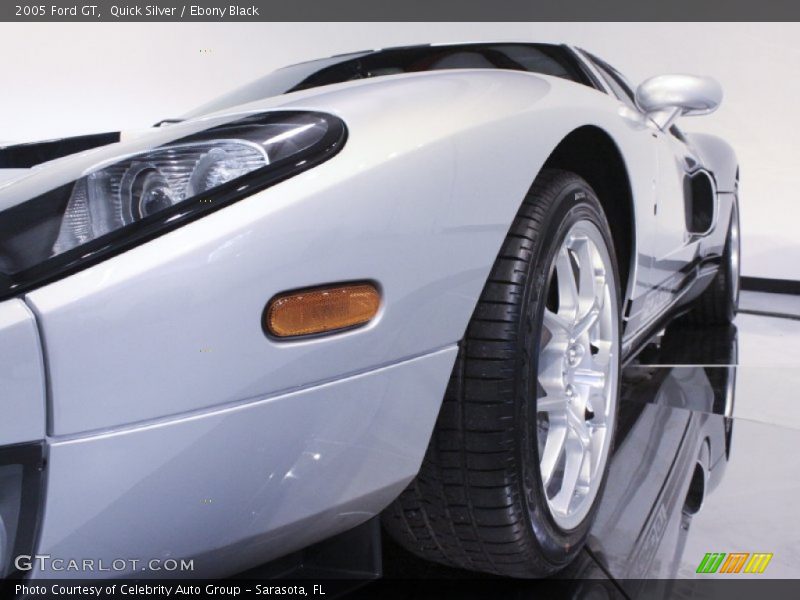 Quick Silver / Ebony Black 2005 Ford GT